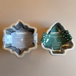 Cuisinart Bakeware Set Snowflake Christmas Tree Mini Pans Nwt Holiday. Fixed Price $31.50.