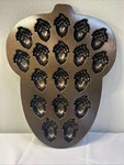 Nordic Ware Acorn Cakelet Baking Pan Tray Mold Cast Aluminum Non-stick Fall. Fixed Price $18.77.