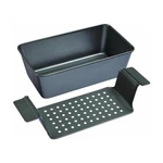 Chicago Metallic 2-PIECE Healthy Meatloaf Pan With Draining Insert Profession.... Fixed Price $26.69.