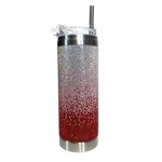 Jacqueline Kent Dazzle Me Darling Crystal Red/ab Ombre 20 Oz Tumbler. Fixed Price $95.99.