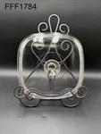 Vintage Pyrex A-12-C Domed Glass Casserole Lid. Fixed Price $19.96.