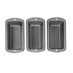 Wilton Recipe Right Loaf Pan For Baking, Mini 5.75 X 3 In., Pack, Black. Fixed Price $21.72.