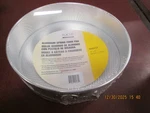 New Commercial Focus Aluminum Spring Form Cake Pan 12" X 3". Fixed Price $25.00.