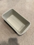Pampered Chef Stoneware Loaf Bread Pan Family Heritage Collection. Fixed Price $24.99.