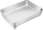Teamfar Lasagna Pan, 12 X 9 Stainless Steel Rectangular Cake Bro.... Fixed Price $20.51.