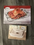 Lot Of Parini Ceramic Square Baker Model INV00619 & Panini 21 Serving Tray. Fixed Price $15.00.