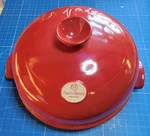 Emile Henry Flame Bread Cloche. Fixed Price $140.00.