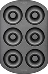 Wilton 6-CAVITY Doughnut Baking Pan, Makes Individual 1 Pack, Black. Fixed Price $13.63.