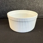 Bia Cordon Bleu 1 Quart Souffle Dish Ramekin Fluted Ribbed Ceramic Oven Safe. Fixed Price $19.95.