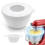 Silicone Bowl Liner With 5 Qt Mixer, Lid, Foldabl.... Fixed Price $35.40.