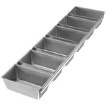 Chicago Metallic 41465 3/8 Lb. 6-STRAP Glazed Aluminized Steel Bread Loaf Pan. Fixed Price $37.00.