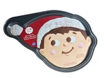 New Wilton The Shelf Giant Cookie Pan Face Shaped Makes 11" X 7". Fixed Price $11.01.