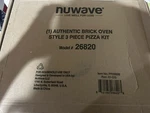 Nuwave Brick Oven-style Pizza Kit W/ Stone, Stainless Steel Peel & Cutter. Fixed Price $59.99.