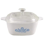 Corning Cornflower Blue Petite Pan With Glass Lid P-43-B. Fixed Price $99.99.