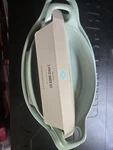 Martha Stewart Stoneware 2 Piece Oval Casserole Baker Set Mint Green New!. Fixed Price $25.50.