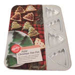 Vtg 1994 Wilton Petite Christmas Tree Pan Mini Brownie Mold 12 Piece Size Nip. Fixed Price $14.00.