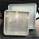 Square Cake Pans Magic Line Vintage Lot Of Tiered Wedding 14X14X2 12. Fixed Price $41.99.