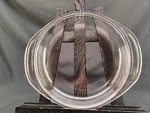 Pyrex Clear Glass Pie PLATE684-C30. Fixed Price $14.00.