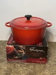 Fontignac Cocotte Staub Cast Iron Dutch Oven 5QT . 26 Cm. Fixed Price $280.00.