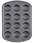 Goodcook Everyday Nonstick Steel Mini Muffin Pan 12 Cup, Gray. Fixed Price $11.59.