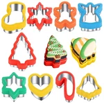Etersion Christmas Cookie Cutters 2" To 3.5" 9 Pieces Christma.... Fixed Price $25.51.