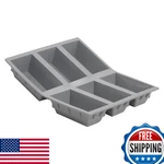 De Buyer Elastomoule Loaf Silicone Mold - Creates 6 Loaves Easy Use Clean. Fixed Price $73.50.