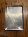 Lot Of 12 Used Commercial Half Size Aluminum Baking Sheet Pan 13X18 Food Service. Fixed Price $65.00.