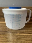 Norpro Mixing Jug With Measures, 9-CUP, One Size, Blue 74.4 Ounces,. Fixed Price $10.99.