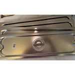 Vollrath Super Pan 3 Stainless Steel Slotted Steam Table Cover 1/2 Size 5. Fixed Price $35.00.