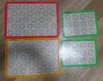 Hotpop Set Of 4 Reusable Macaron Cookie Sheet Baking Mats 0.75MM. Fixed Price $14.99.