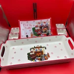 Temptations Holiday Stoneware 6 Pieces Christmas Festive Multicolor Oven Safe. Fixed Price $36.99.