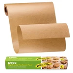Kooc Premium 60-FEET Parchment Paper Roll X Ft, (12-INCH Width). Fixed Price $16.01.