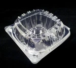 Dart 5" Clear Hinged Food Sandwich Take-out Container Cupcake Cookie Favor. Fixed Price $41.99.