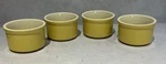 Cuisinart Stoneware Yellow 5 Oz. Ramekin Custard Cups - Set Of 4. Fixed Price $23.99.