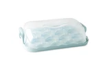 Nordic Ware And Cupcakes Carrier, Blue 15.9" X 11" 4.4", Sea Glass. Fixed Price $32.90.