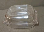 Vintage Arcuisine Rectangle Glass Baking Dish With Interlocking Lid France Guc. Fixed Price $19.49.