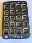 New! Bel Piatto Fine Cookware Gold Ceramic Coated Brownie Bites Pan 20. Fixed Price $42.71.