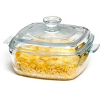 Nutriups Small Glass Casserole Dish With Lid Oven Safe 8IN Round,. Fixed Price $42.99.