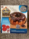 Big Top Donut Cake Mold 3 Pc Non-stick Silicone Bakeware Set Party Size Giant. Fixed Price $10.80.