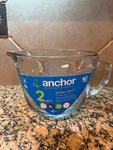 2 Quart Anchor Hocking Glass Mixing Batter Bowl Clear New. Fixed Price $30.00.