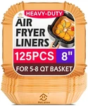 Air Fryer Liners Disposable, 125PCS Parchment Paper, 8 Inch Non-stick Fry.... Fixed Price $17.52.