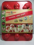 Nordic Ware 12-CAVITY Snowman Cake Pops Pan Red. Fixed Price $15.00.