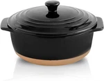 Ceramic Casserole Dish With Lid Oven Safe, 2 Quart Round Set, Dee. Fixed Price $68.25.