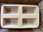 Pampered Chef Stoneware Mini Loaf Pan Heavy Duty Metal Free!. Fixed Price $19.75.