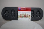 New - Wilton Gingerbread Family Shaped Cookie Cavity Pan #6933. Fixed Price $14.99.