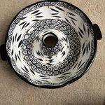 Temptations By Tara Old World Black Bundt Cake Pan 12IN Ceramic Bakeware. Fixed Price $25.00.