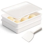 Doughmate Artisan Kit 2 Pizza Proofing Trays, 1 Lid, And. Fixed Price $87.05.