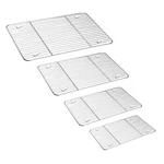 Cooling Set Of 4 Roasting Baking Stainless Steel For Sheet Toa. Fixed Price $26.88.