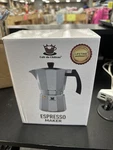 Cafe Du Chateau Espresso Maker - 6 Cup Italian Coffee With Transparent Lid. Fixed Price $19.99.