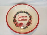 The Pioneer Woman Wishful Winter Warm Wishes 9.5 Stoneware Pie Plate. Fixed Price $18.00.